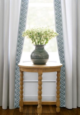 Thibaut Summit Applique Tape in Sky